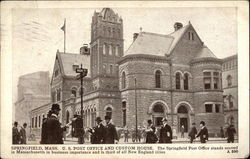 U.S. Post Office and Custom House Postcard