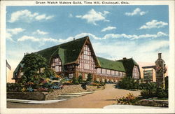 Gruen Watch Makers Guild, Time Hill Cincinnati, OH Postcard Postcard