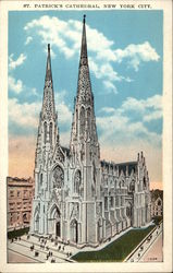 St. Patrick's Cathedral New York, NY Postcard Postcard