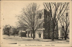 The Universalist Church Chelsea, MA Postcard Postcard