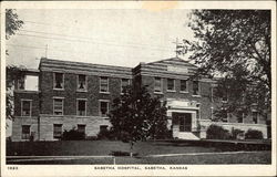 Sabetha Hospital Postcard