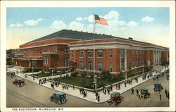 The Auditorium Milwaukee, WI Postcard Postcard