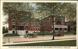 Springfield Hospital & Training School for Nurses Missouri Postcard Postcard