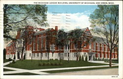 University of Michigan - Michigan League Building Ann Arbor, MI Postcard Postcard