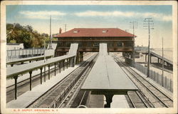 R. R. Depot Ossining, NY Postcard Postcard