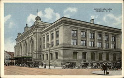 Street View of Union Station Postcard