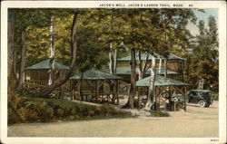 Jacob's Well, Jacob's Ladder Trail Russell, MA Postcard Postcard