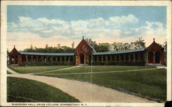 Washburn Hall at Union College Schenectady, NY Postcard Postcard