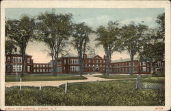 Albany City Hospital New York Postcard Postcard