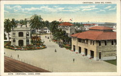 View of Town Postcard