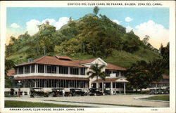 Panama Canal Club House, Canal Zone Balboa, Panama Postcard Postcard