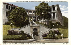 Ancon Hospital - Ward Panama Postcard Postcard