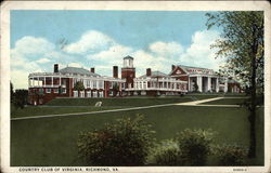 Country Club of Virginia Richmond, VA Postcard Postcard