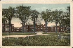 Albany City Hospital and Grounds New York Postcard Postcard