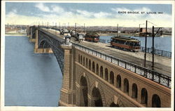 Eads Bridge Postcard