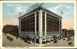 Hotel Blackhawk Postcard