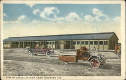 Type of Garage in Camp Johnston Jacksonville, FL Postcard Postcard