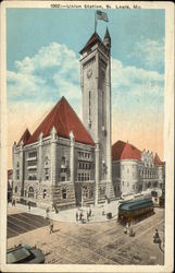 Union Station St. Louis, MO Postcard Postcard