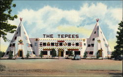 The Teepees Postcard