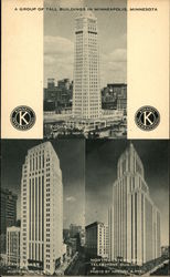 Skyscrapers Postcard