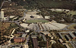 Bird's-eye View of Beautiful Alamo Stadium San Antonio, TX Postcard Postcard