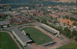 Aerial View of the University of Oregon Campus Eugene, OR Postcard Postcard