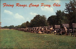 Firing Range, Camp Perry Postcard