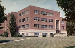 Kansas State Teachers College - William Allen White Memorial Library Emporia, KS Postcard Postcard