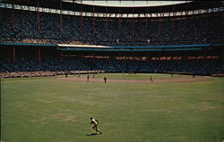 Kansas City Municipal Stadium, Home of the Colorful Athletics Missouri Postcard Postcard