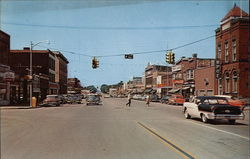 Ludington Avenue Michigan Postcard Postcard