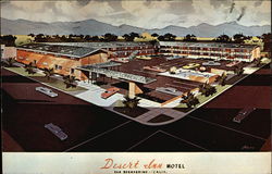 Desert Inn Motel San Bernardino, CA Postcard Postcard