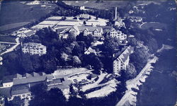 Aerial View of Grossinger's - Open All Year Postcard