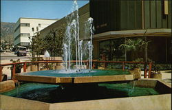 The Mall Burbank, CA Postcard Postcard