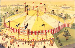 Continental Circus, New York World's Fair 1964-1965 Postcard