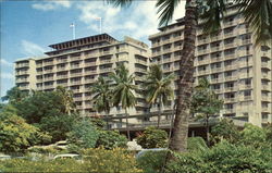 The Reef Towers - Waikiki Beach Honolulu, HI Postcard Postcard