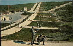 Fort Ord's Firing Range California Postcard Postcard