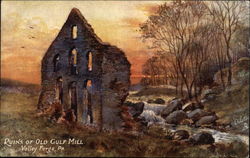 Ruins of Old Gulf Mill Postcard