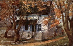 Headquarters of Lord Cornwallis Postcard