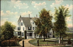 "Pleasant View" - Mrs Mary Baker Eddy's Home Concord, NH Postcard Postcard