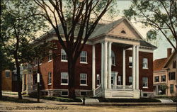 Street View of Wonalancet Club Concord, NH Postcard Postcard