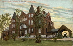 Elliot Hospital and Grounds Postcard