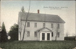 Quaker Meeting House - over 200 years old Postcard