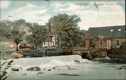 North Dighton Dam Taunton, MA Postcard Postcard