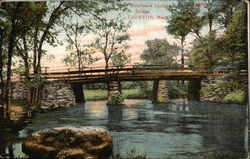 Scenic View of Woodward Springs Bridge Postcard