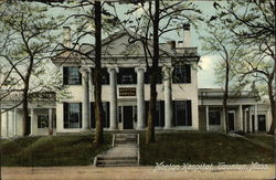 Street View of Morton Hospital Postcard