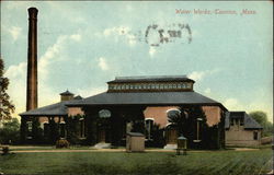 Water Works Taunton, MA Postcard Postcard