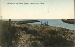 Entrance to Wychmere Harbor Postcard