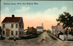 Purchase Street, 1810 Postcard