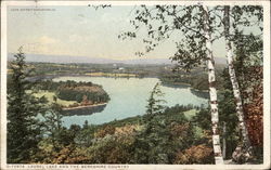 Laurel Lake and the Berkshire Country Postcard