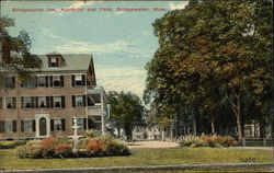 Bridgewater Inn, Academy and Park Postcard